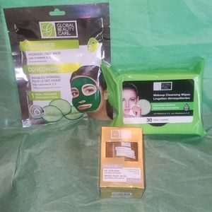 Facial spa treatment 3 pieces